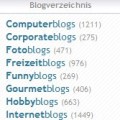 Blogverzeichnis
