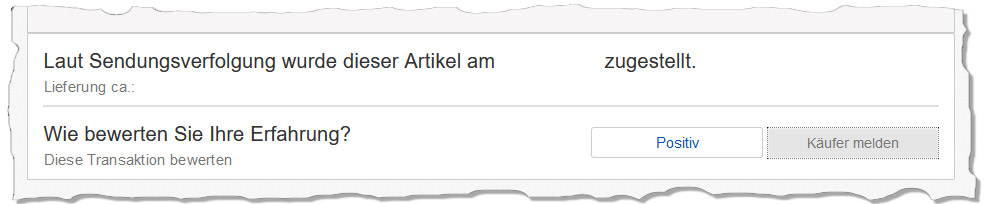 eBay Kundenservice Bewertung