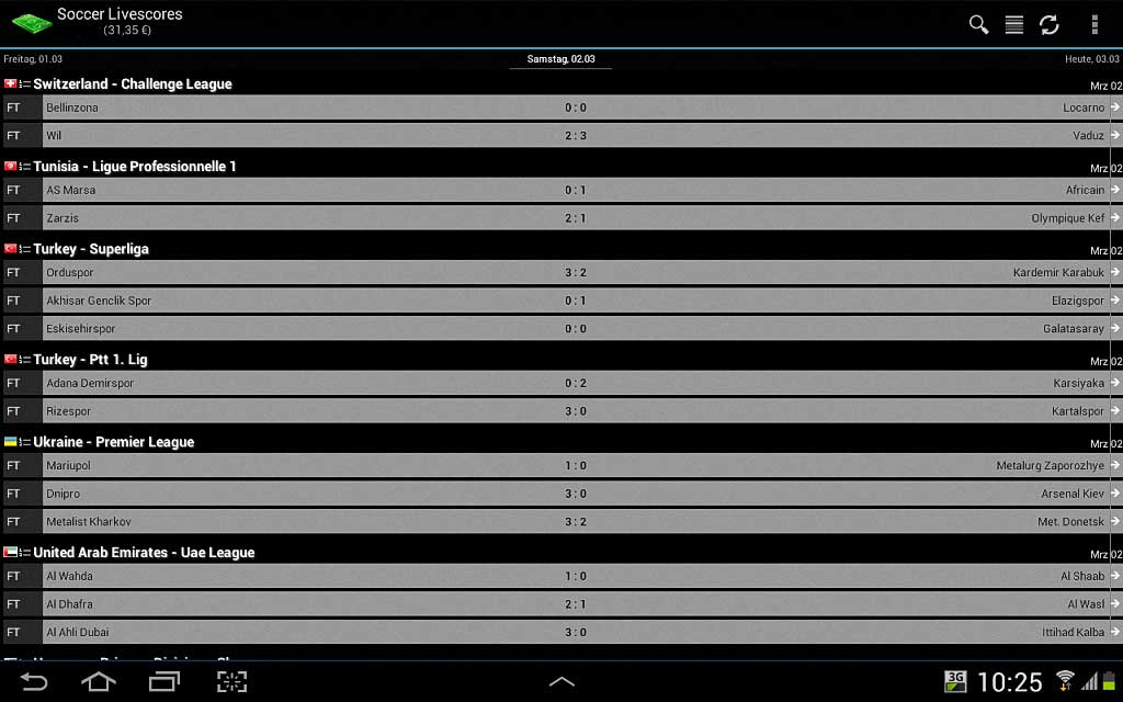 fussball ticker