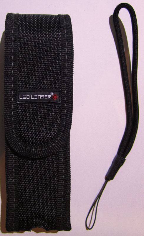 LED Lenser P 7.2 Tasche und Trageschlaufe