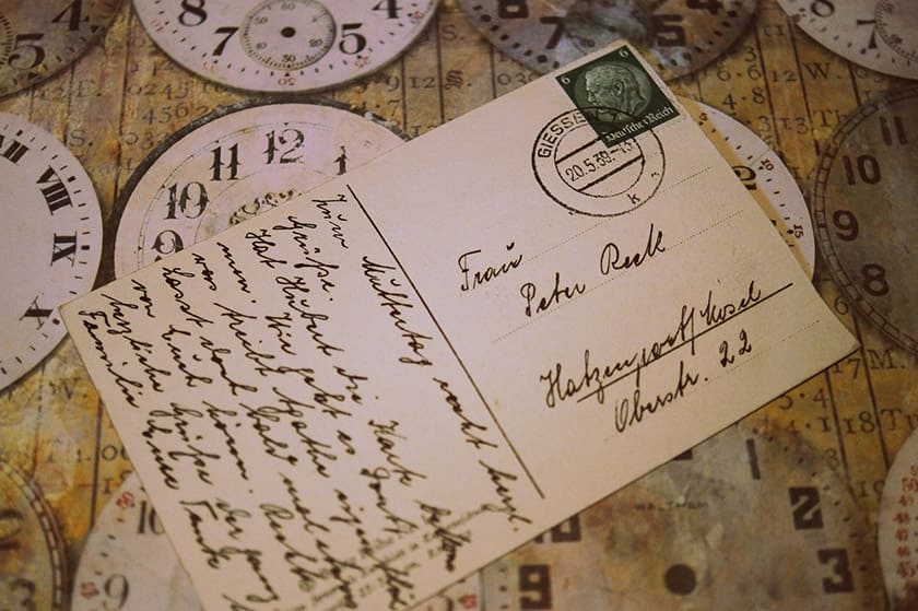 postkarte glückwunschkarte freundlichkeit