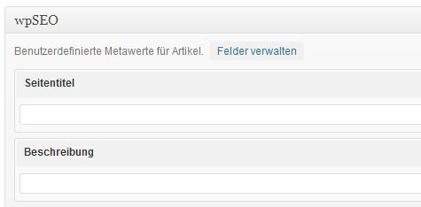 WPSEO Metadaten